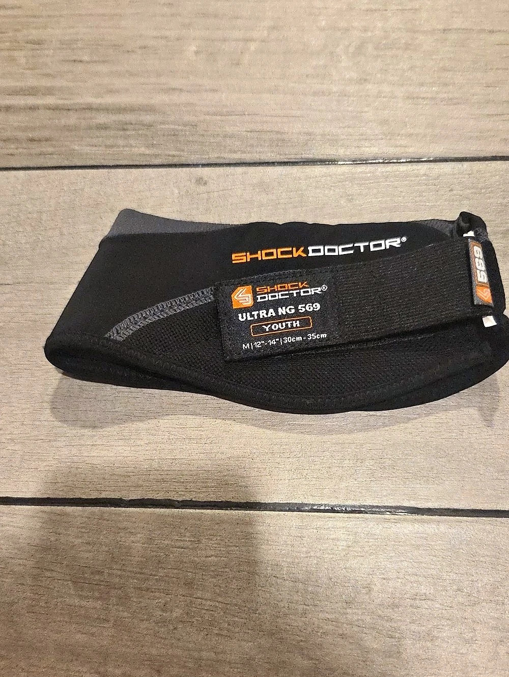 Shock Doctor Ultra NG 569 Youth Neck Guard Black Protective Mask